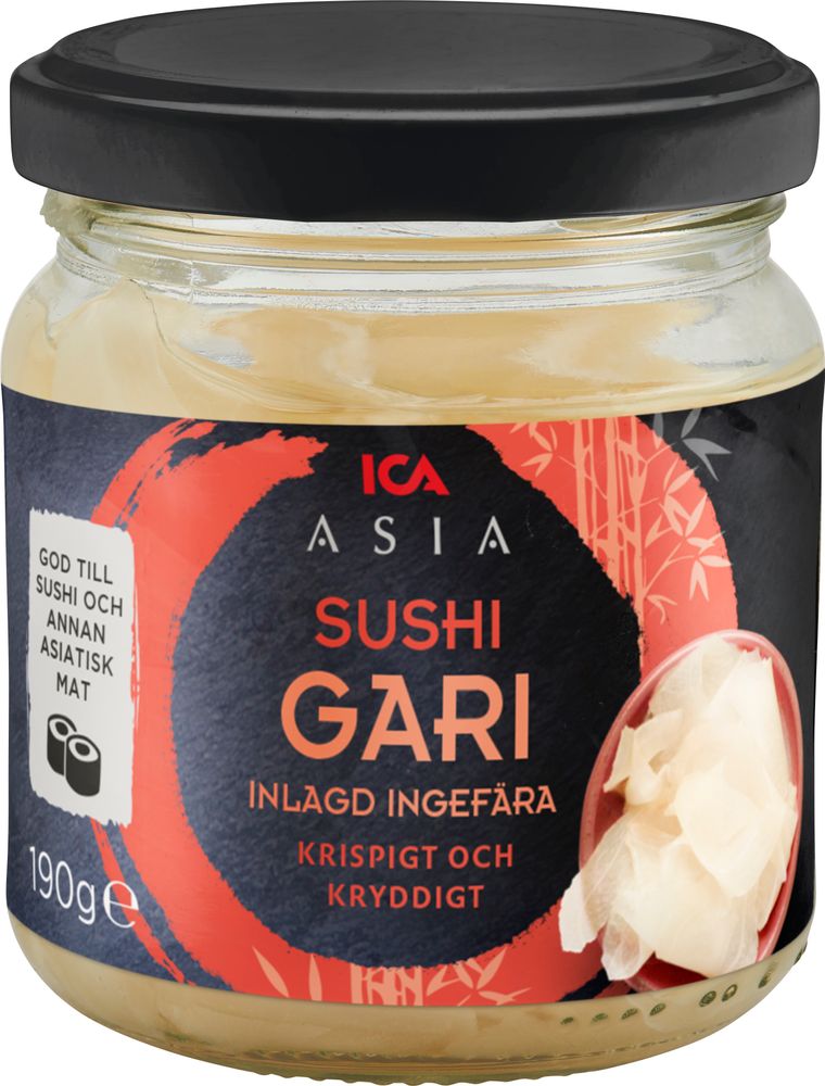 Gari Ica Asia 190g Jamfor Pris Handla Via Matspar Se