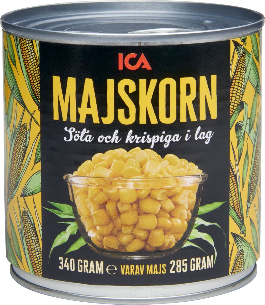 majs på burk majs på burk