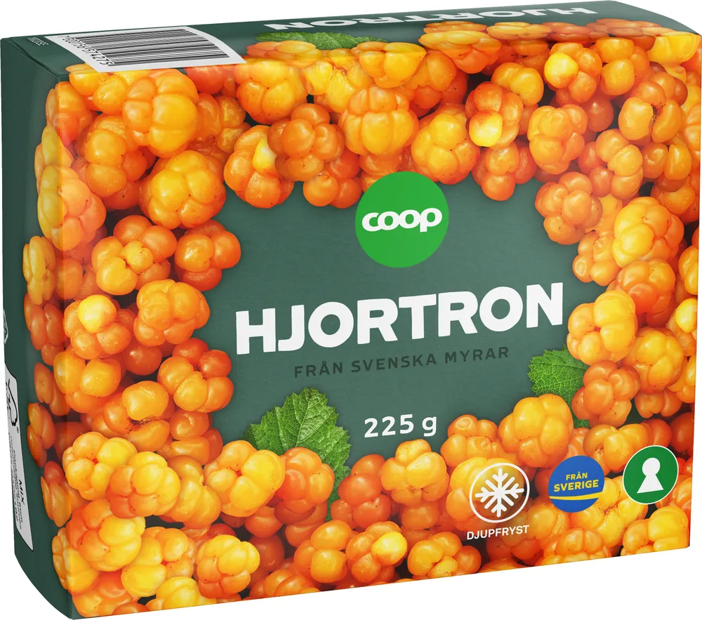 Hjortron Fryst, Coop, 225g Jämför pris & handla via Matspar.se