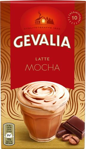 Latte Mocha 10-p, Gevalia, 170g 