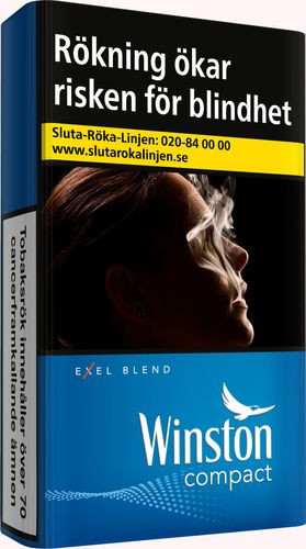 Winston Cigaretter - Fri Frakt På Green, Compact, Classic, Blue Australia