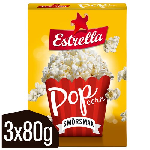 popcorn med smör popcorn med smör