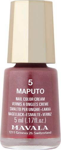 Mavala Mini Nagellack Maputo – 5 Ml, Retro Farbe, Frei Von Schadstoffen, Langanhaltender Glanz