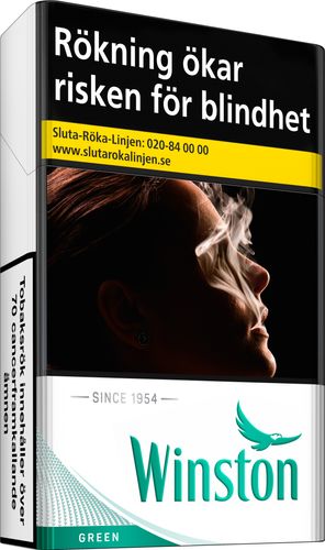 Winston Cigaretter - Fri Frakt På Green, Compact, Classic, Blue Australia